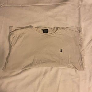 Men’s White Large Polo Ralph Lauren Shirt